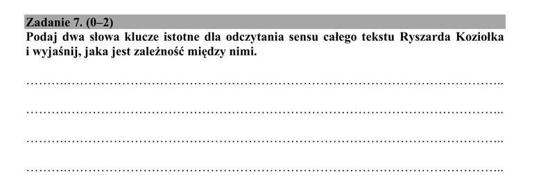 Matura 2019 Język Polski ODPOWIEDZI Arkusz CKE, ROZWIĄZANIA PODSTAWA i