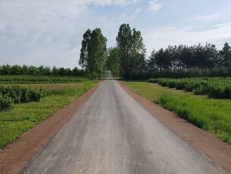 Łącznie przebudowanych zostało 2,7 kilometra jezdni. Remont...