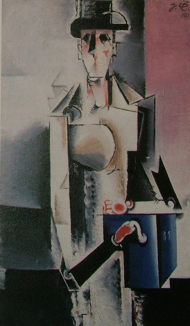 Jedna z kubistycznych prac Josefa Čapka