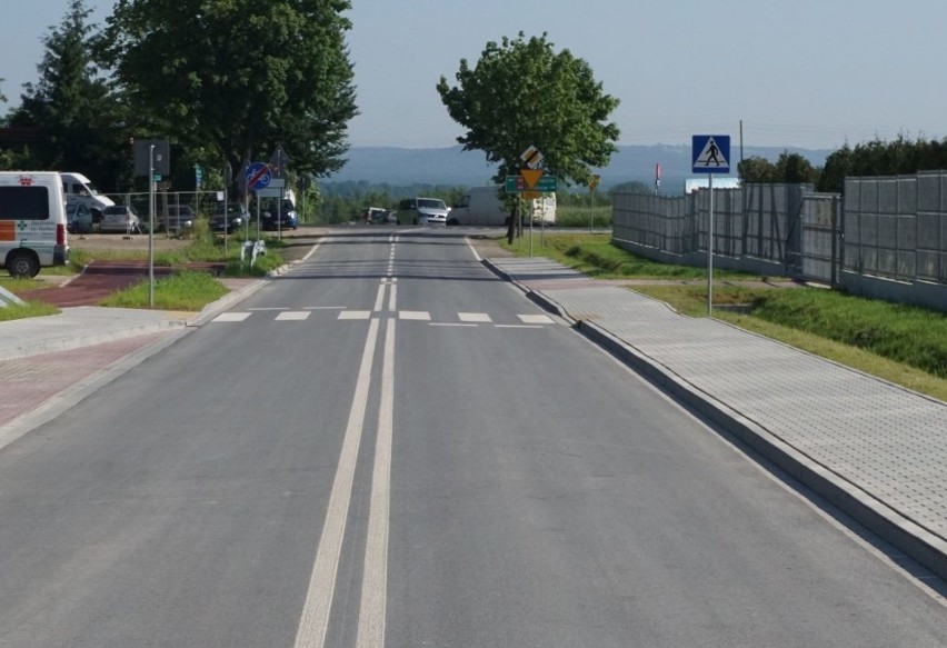 Przebudowana ulica Graniczna połączyła dwie gminy Zator i Przeciszów. Teraz łatwiej będzie dojechać do Energylandii