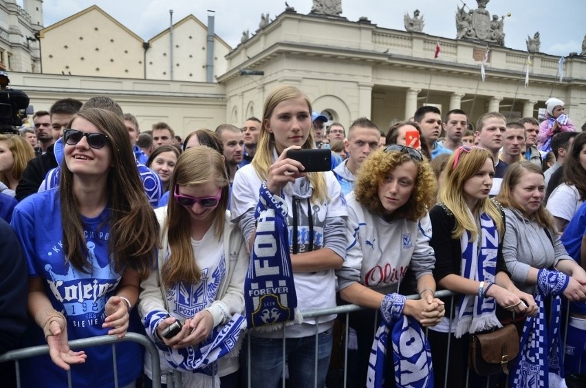 Lech Poznań odebrał medale za wicemistrzostwo na Starym...