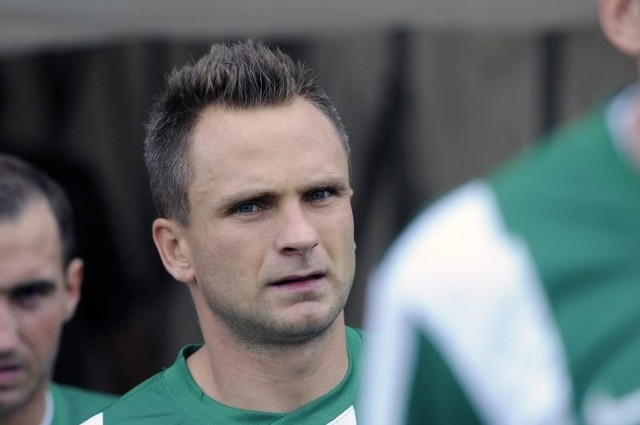 Adam Cieśliński strzelił kolejnego gola dla Olimpii Grudziądz.
