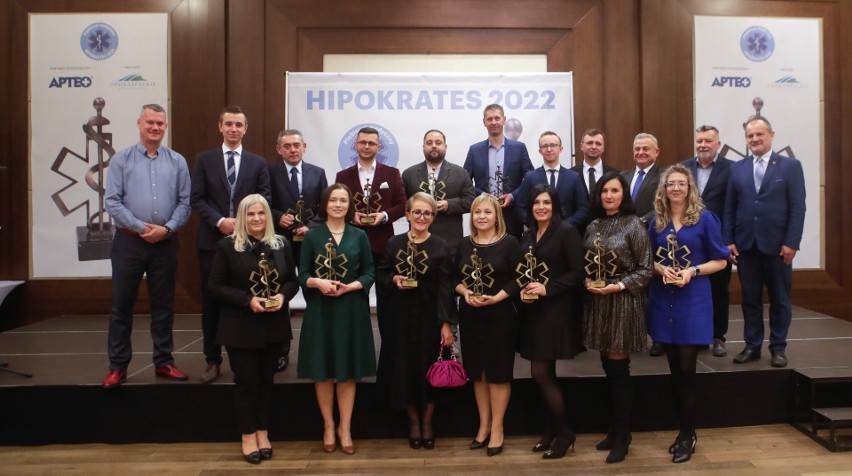 Finałowa gala plebiscytu medycznego "Hipokrates" w Hotelu Prezydenckim w Rzeszowie