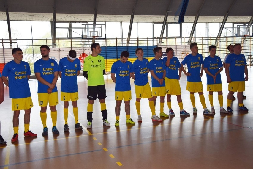  Drużyna z Ukrainy wygrała charytatywny turniej piłkarski, który odbył się w GOSTiR w Rzgowie