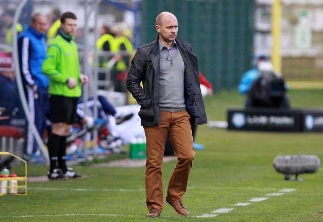 Trener Widzewa, Artur Skowronek wróci dziś do Szczecina.