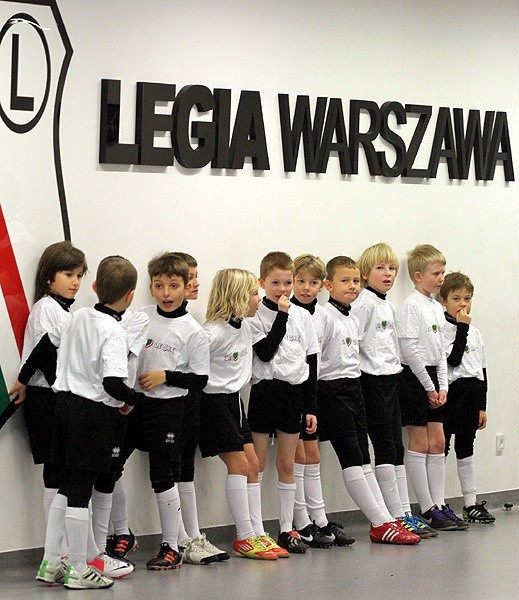 Młodzież z Akademii Piłkarskiej - największy skarb warszawskiej Legii