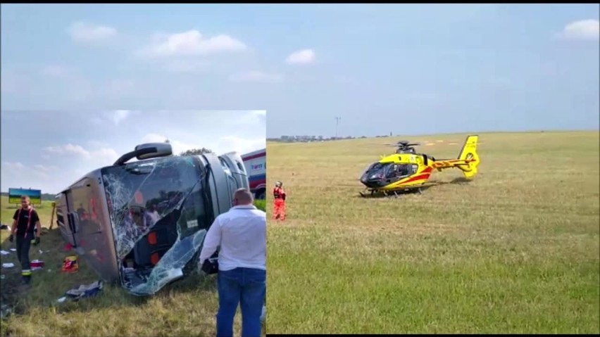 Wypadek na trasie Olsztyn - Szczytno.  Wśród poszkodowanych...