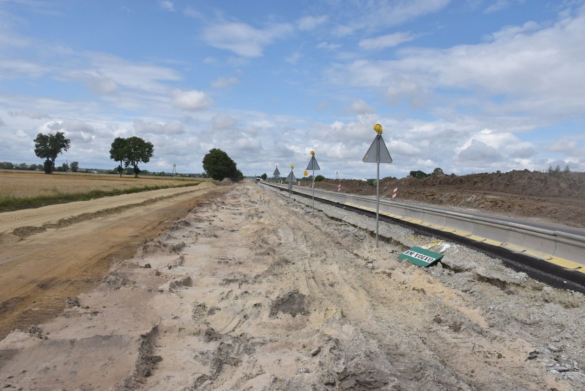 Trwa rozbudowa drogi krajowej nr 22 w gminie Miłoradz