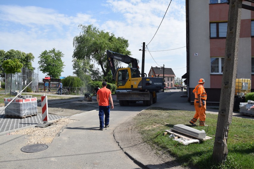 Lubliniec: przebudowują trzy ulice w centrum miasta