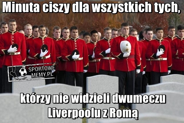 Roma wygrała u siebie w rewanżu 1/2 finału Ligi Mistrzów z Liverpoolem 4:2, ale na wyjeździe uległa 2:5 i w finale LM z Realem Madryt zagrają piłkarze z Wysp. Emocji w Rzymie nie brakowało, zobacz memy >>> 