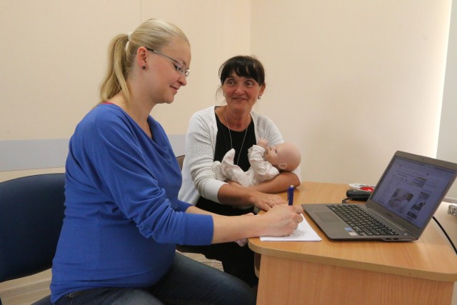 O tym, jak sobie wyobraża poród, przyszła mama Iwona Morawska rozmawiała z położną Ewą Janiuk.