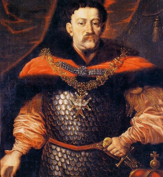 Jan III Sobieski herbu Janina (ur. 17 sierpnia 1629 w Olesku, zm. 17 czerwca 1696 w Wilanowie) &#8211; król Polski od 1674, hetman wielki koronny od 1668, hetman polny koronny od 1666, marszałek wielki koronny od 1665, chorąży wielki koronny od 1656.Przez Turków bywał zwany Lwem Lechistanu, a przez chrześcijan Obrońcą Wiary (król został odznaczony tym tytułem przez papieża Innocentego XI w 1684 r.)