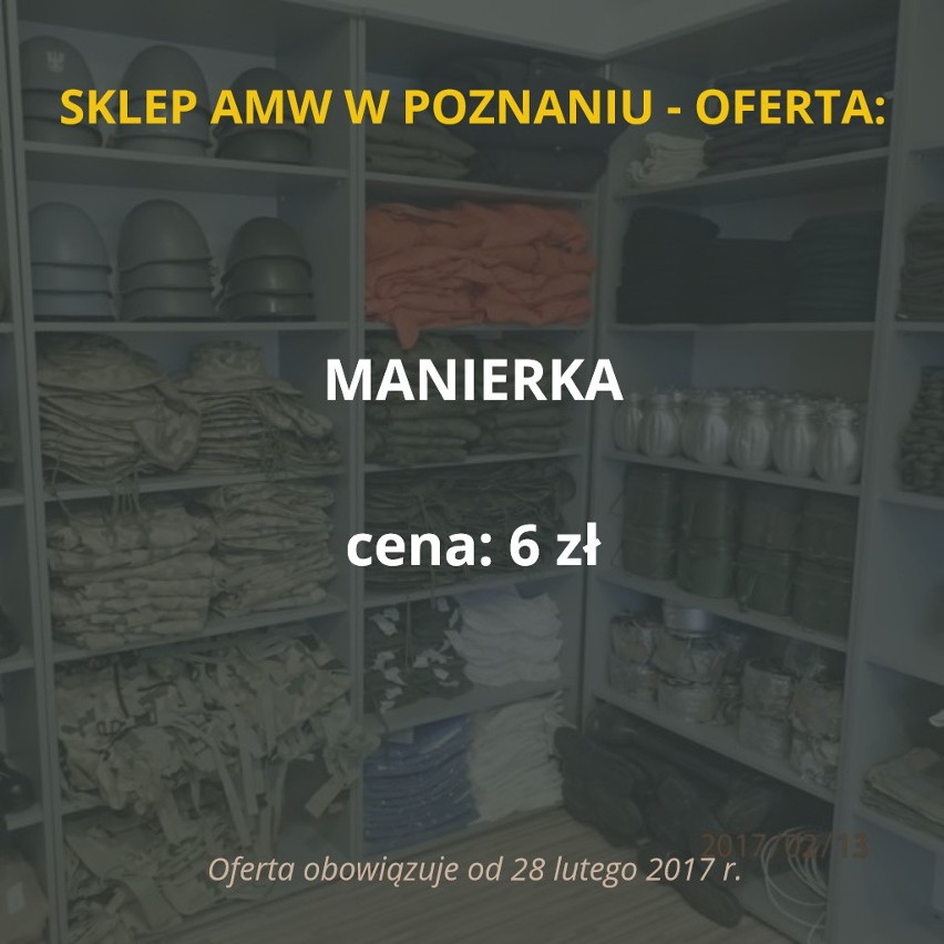 Sklep Agencji Mienia Wojskowego w Poznaniu zostanie otwarty...