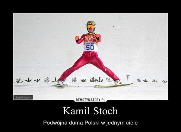 Kamil Stoch zdobył drugi złoty medal igrzysk olimpijskich