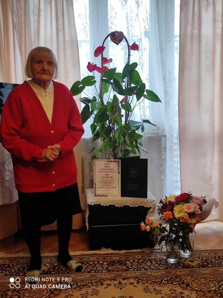 Mieszkanka gminy Chmielnik obchodziła 103 urodziny. Dwieście lat dla pani Ireny Rzepy