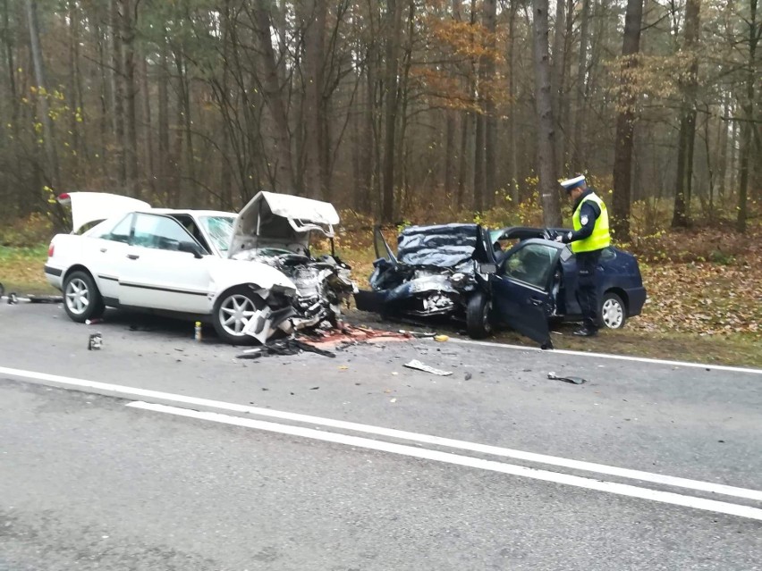 Wiercień - Żurobice. Wypadek zablokował DK19. Osiem osób...