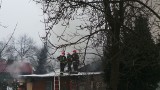 Pożar w domu przy ul. Jesionowej w Lublinie. Ogień pojawił się na poddaszu (ZDJĘCIA)