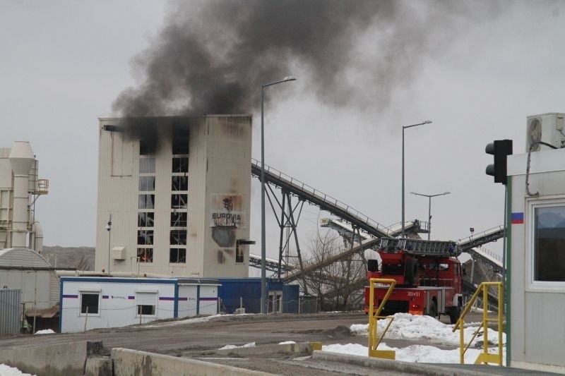 Pożar w kopalni Wiśniówka pod Kielcami