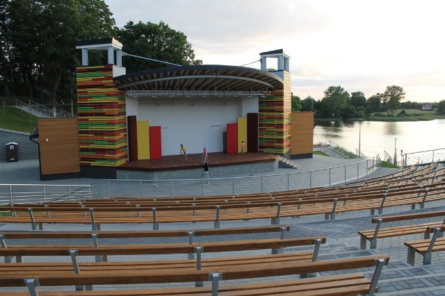 Budowa amfiteatru nad jeziorem Zamkowym kosztowała 4 mln zł