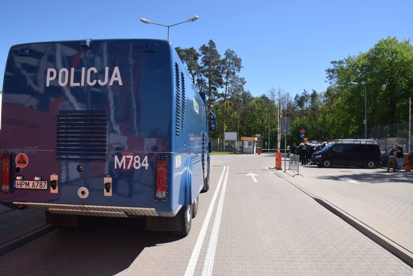 Jagiellonia Białystok - Legia Warszawa 6.05.2018. Kibice...