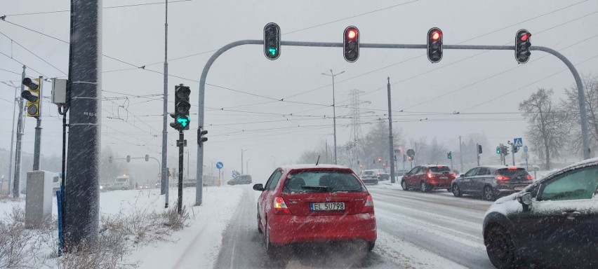 Pogoda w Łodzi. Zima 2023. Śnieżyca w Łodzi i regionie!...