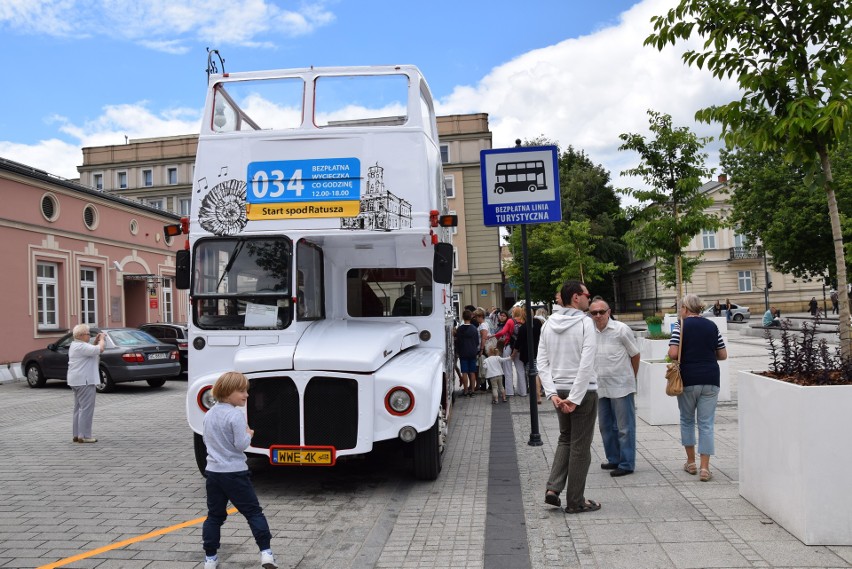 Częstochowa z perspektywy autobusu piętrowego