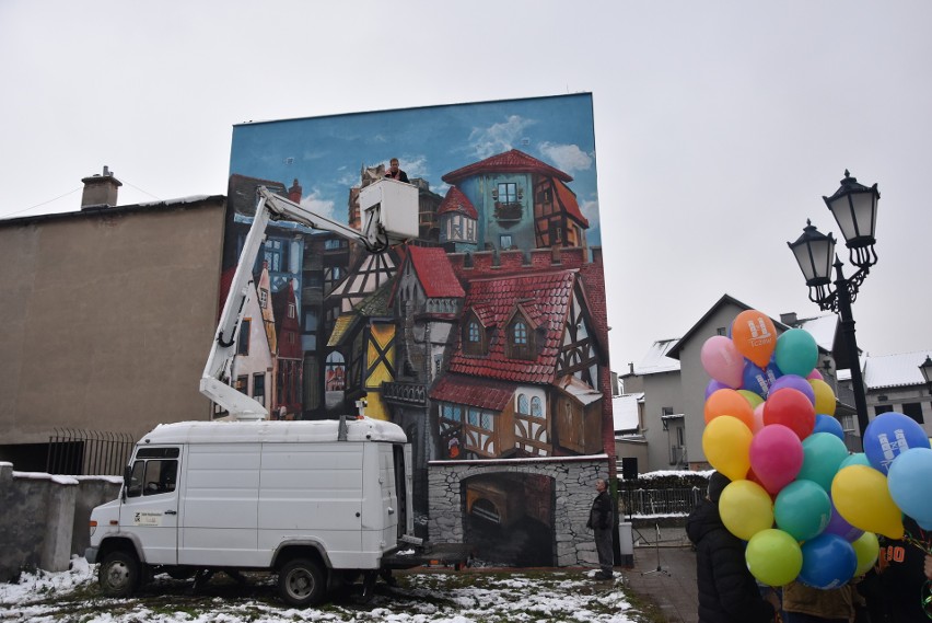 Nowy mural w Tczewie na Starym Mieście