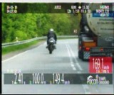 18-latek bez prawka na motocykl sunął DK nr 61 aż 190 km/h. Policja apeluje o rozwagę