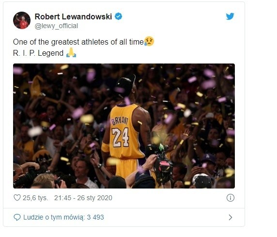 Mbappe, Djokovic, Timberlake, Kanye West i inni, cały świat opłakiwał Kobego Bryanta (Zdjęcia)