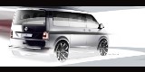 Volkswagen Transporter T6. Pierwszy szkic 