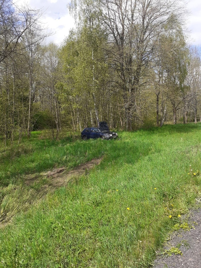 Wypadek na drodze krajowej nr 11 koło Bobolic [ZDJĘCIA]