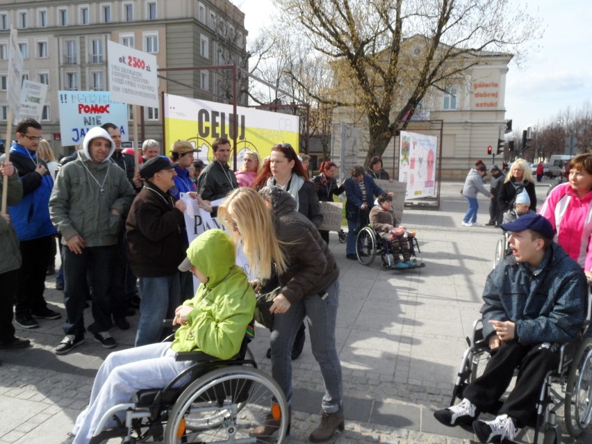 Protest w Częstochowie