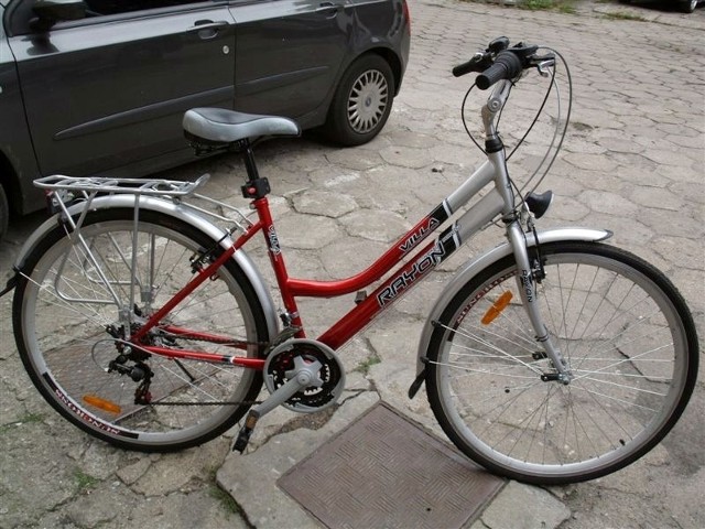 Jeden ze skradzionych rowerów.