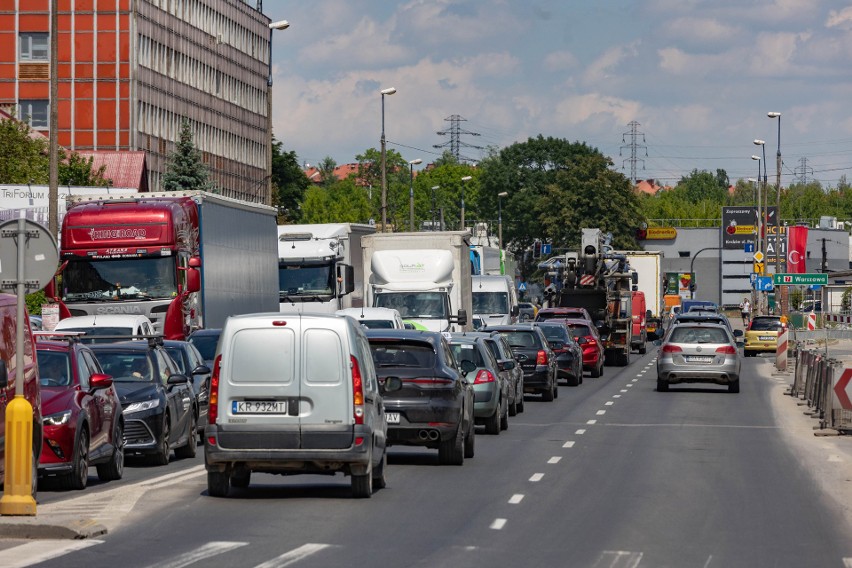 Kraków. Koszmar na 29 Listopada, zawężono jezdnię