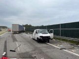 Śmiertelny wypadek na trasie S7 w miejscowości Podole koło Grójca. Zginął kierowca busa