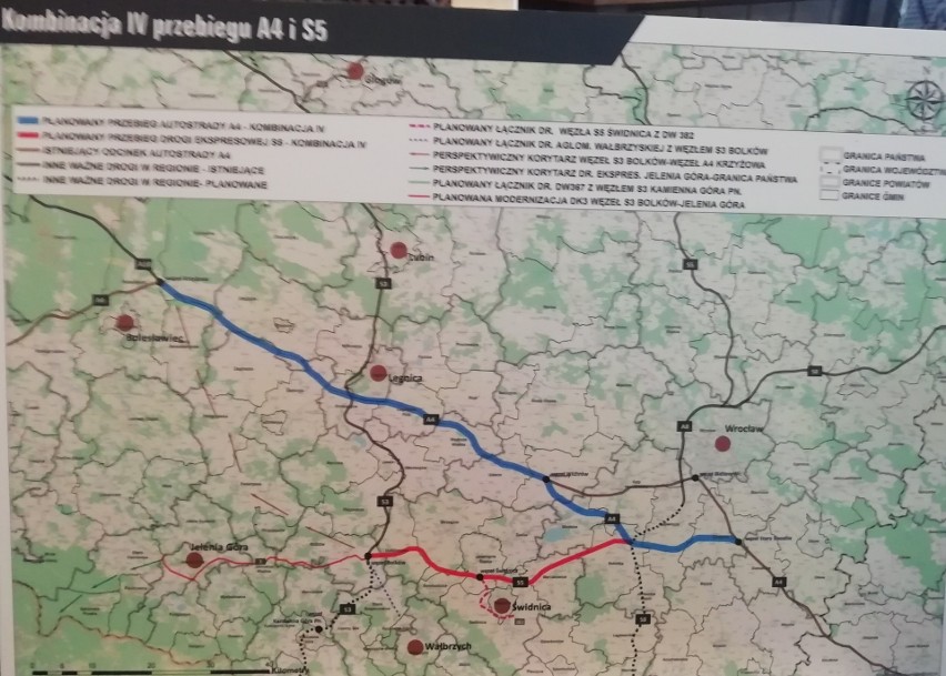 Przebieg autostrady A4 zaproponowany przez prezydentów...