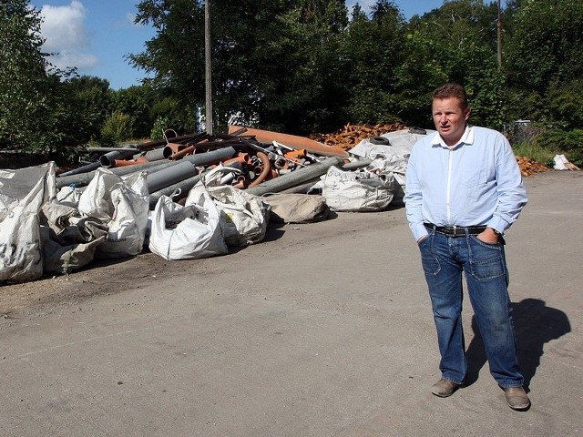 - To teren przemysłowy, dotychczasowe kontrole nie wykazały żadnych niezgodności, mamy umowę z MPO na wywóz śmieci - mówi Krzysztof Kesselring z firmy Ecowings. 