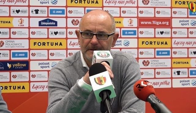 Trener Korony Kielce Dominik Nowak po remisie z Górnikiem Polkowice 2:2: Pierwsza połowa jest do zapomnienia