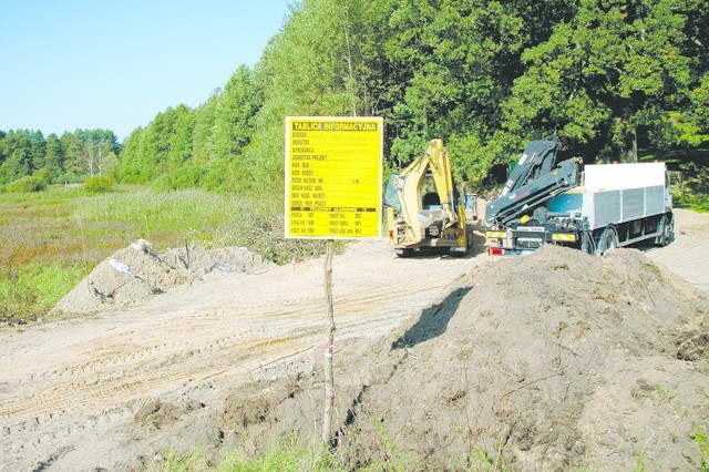 Właśnie rozpoczęły się prace przygotowawcze.