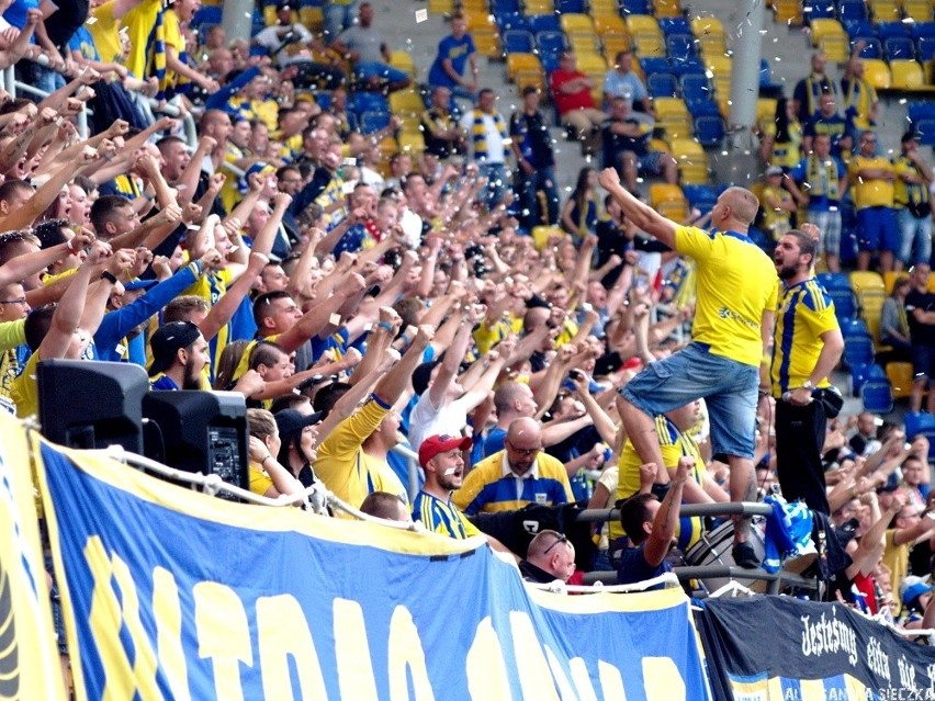 Kibice na meczu Arka Gdynia - Ruch Chorzów 3:0 [ZDJĘCIA cz.2]