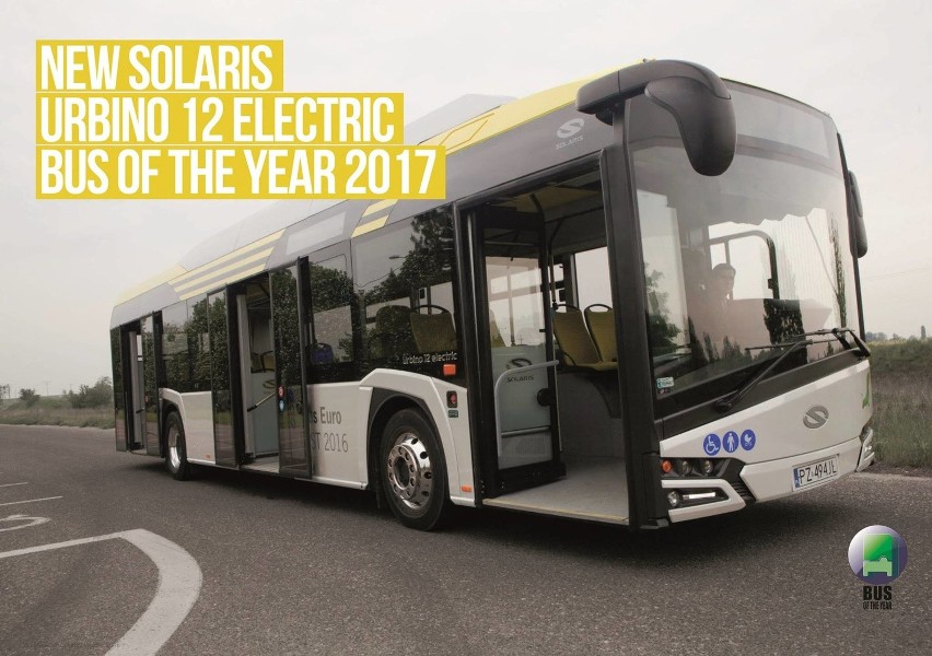 Jaworzno: elektryczny Solaris, taki sam, jak w PKM Jaworzno, autobusem roku