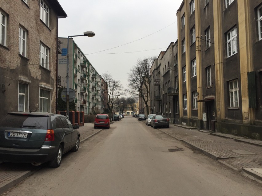 Ulica Żytnia i okolice w Sosnowcu
