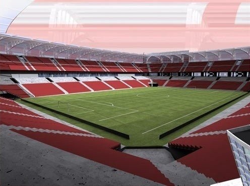 Stadion Widzewa jest za mały. Istnieje projekt nowego stadionu Widzewa. Wizualizacja