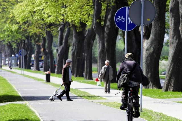 Słupska rzeczywistość rowerowa odstaje od standardów w sąsiedniej gminie Słupsk.