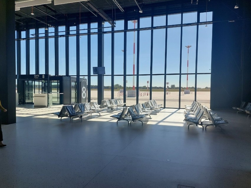 Lotnisko Warszawa-Radom jest już niemal gotowe. Terminal...