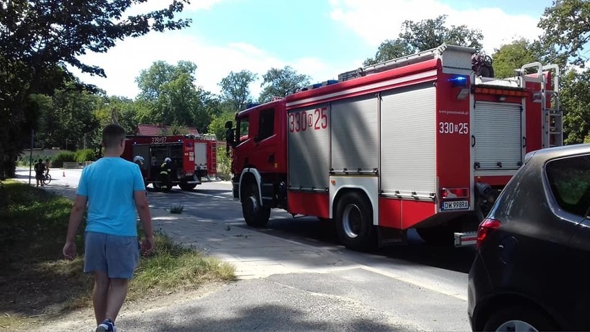 Wypadek na drodze Wrocław - Świdnica. Jedna osoba ranna