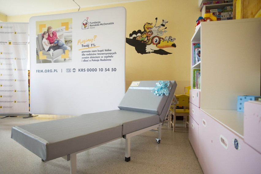Nowe łóżka dla rodziców małych pacjentów szpitala w Słupsku...