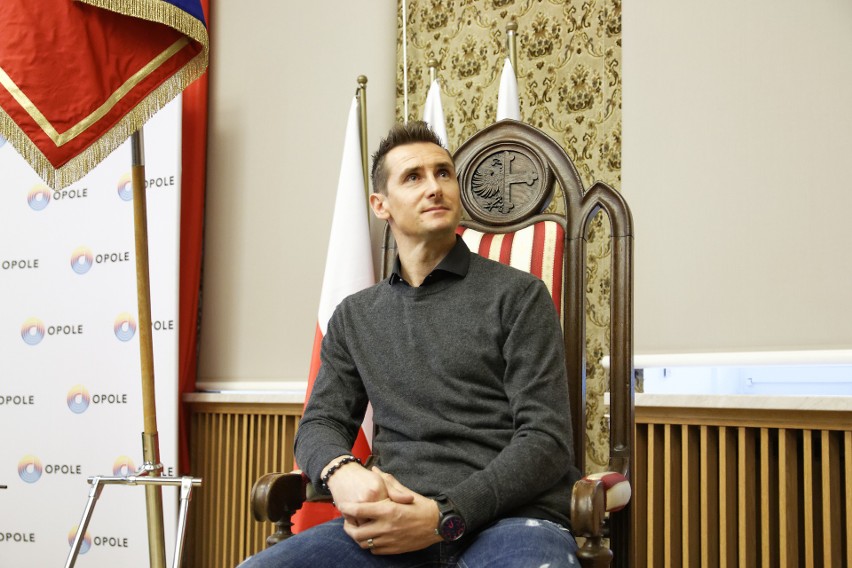 Miro Klose odebrał tytuł Honorowego Obywatela Opola....