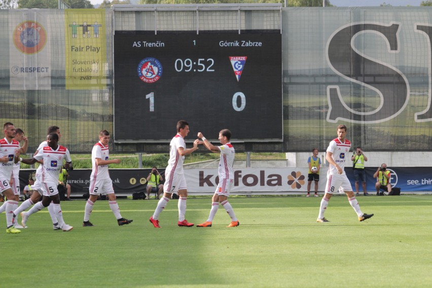 AS Trencin - Górnik Zabrze 4:1 ZDJĘCIA + RELACJA. Bolesna lekcja w Myjavie