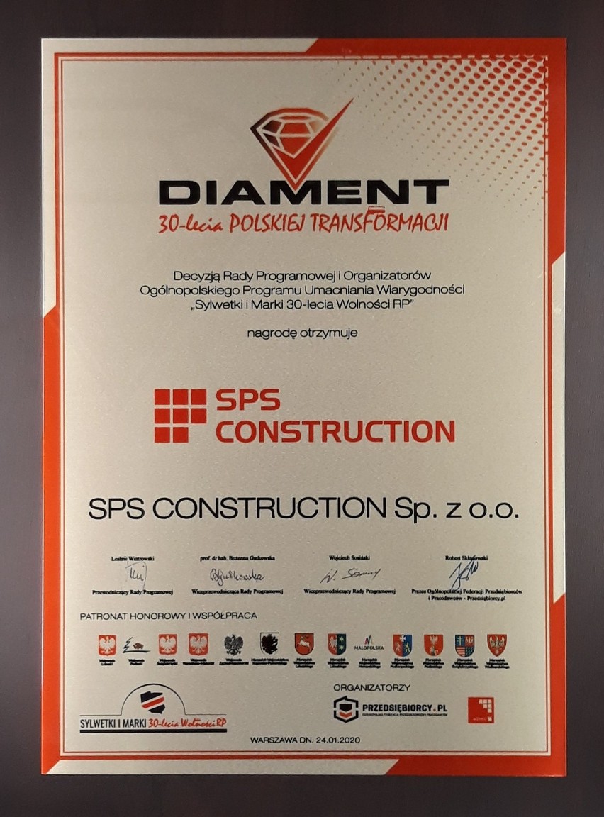 Podwójny sukces SPS Construction. Awans do Final Four ekstraklasy brydżowej i Diament Transformacji dla firmy